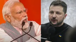 पीएम मोदी और यूक्रेन के राष्ट्रपति जेलेंस्की। (फाइल)- India TV Hindi