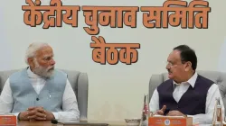 पीएम मोदी और भाजपा के राष्ट्रीय अध्यक्ष जेपी नड्डा।- India TV Hindi