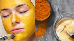 Curd-turmeric face pack- India TV Hindi