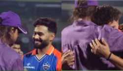 Shah Rukh Khan meet rishabh pant along DC vs KKR team- India TV Hindi