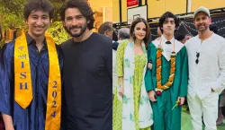 Hrithik Roshan and Mahesh Babu son graduation ceremony photo- India TV Hindi