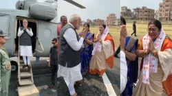 सारण में PM मोदी को देख भावुक हुई महिला।- India TV Hindi