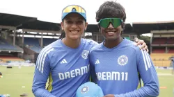 Arundhati Reddy With Smriti Mandhana- India TV Hindi