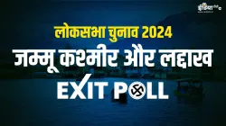 Jammu Kashmir and Ladakh Lok Sabha Election 2024 Exit Poll LIVE coverage in Hindi- India TV Hindi