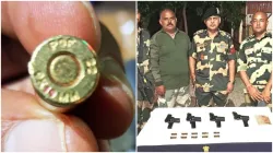 BSF RECOVERES 4 CHINA MADE PISTOLS AND 50 ROUNDS OF PAK AMMUNITION ON TARN TARAN BORDER- India TV Hindi