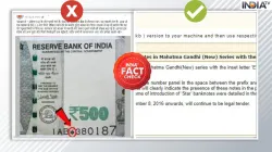 Fact Check Is the 500 rupee note with the star symbol fake What is the truth behind the viral claim- India TV Hindi