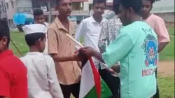 Tumakuru, Tumakuru News, Tumakuru Palestinian Flag- India TV Hindi