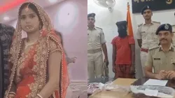 मृत मालकिन ब्यूटी कुमारी की फाइल फोटो और पुलिस की हिरासत में आरोपी नौकर- India TV Hindi