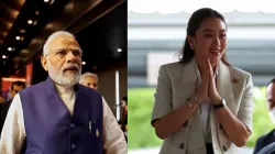 पीएम नरेंद्र मोदी और थाईलैंड की नवनियुक्त प्रधानमंत्री पैटोंगटार्न शिनवात्रा।- India TV Hindi