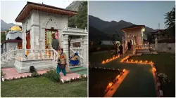 Diwali Celebrated at Sharda Temple LoC Teetwal Kashmir- India TV Hindi