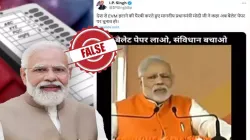 पीएम मोदी का वायरल वीडियो एडिटेड है- India TV Hindi