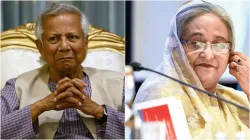 Muhammad Yunus and Sheikh Hasina- India TV Hindi