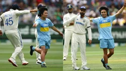 Pitch invader with Rohit Sharma And Virat Kohli- India TV Hindi