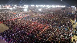 Sanatanis celebrated the new year 1 lakh people recited Hanuman Chalisa together surat- India TV Hindi