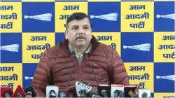 AAP MP Sanjay Singh sent notice to Amit Malviya and Manoj Tiwari said will not let the votes of the - India TV Hindi