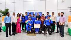 Tokyo Paralympics: रवाना हुआ भारतीय खिलाड़ियों का पहला दल