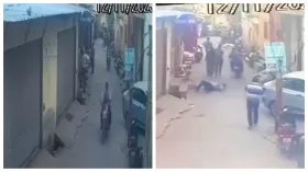 मौत का LIVE Video: हापुड़ में राह चलते डॉक्टर को अचानक आया हार्ट अटैक, गिरे और हो गई मौत