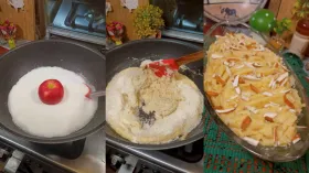 उबलते दूध में सेब डालकर बनाएं सर्दियों का सबसे हेल्दी नाश्ता, बादाम डालकर खाएंगे तो मिलेगी ताकत, नोट कर लें रेसिपी