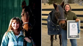 VIDEO: ये है दुनिया की सबसे बुजुर्ग घोड़ी, जानें कितनी है उम्र, गधे को बनाया है अपना दोस्त