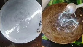 काली पड़ चुकी कड़ाही और तवे को चमकाने का सबसे आसान उपाय, बिना रगड़े नए जैसे चमकने लगेंगे
