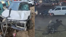 कार में बैठी थी गर्लफ्रेंड, छात्र ने हीरोबाजी में 5 लोगों को रौंद डाला, बच्चे का शव देख चीख पड़ी मां, देखें वीडियो