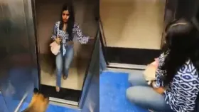 दीदी ने तो गजब ही कर दिया, लिफ्ट में जो हुआ वो देख लोट-पोट हो जाएंगे आप, देखें Video