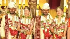 तेलंगाना में हुई सबसे अनोखी शादी, दो जुड़वा भाइयों ने की दो जुड़वा बहनों से शादी