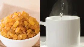 सुबह 1 गिलास गुनगुना पानी और भीगी हुई किशमिश खाने से क्या फायदा मिलता है? 
