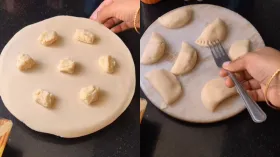 गुजिया बनाने से पहले आप भी देख लीजिए यह जुगाड़, Video हो रहा है वायरल