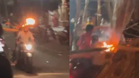 होलिका दहन के बाद रुझान भी सामने आने लगे, वायरल Video देख नहीं रुकेगी आपकी हंसी