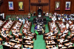 बहुमत परीक्षण से पहले कर्नाटक सचिवालय किले में तब्दील, चप्पे-चप्पे पर चौकसी