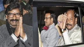 झारखंड विधानसभा चुनाव: JMM-कांग्रेस-RJD गठबंधन की जबर्दस्त जीत, BJP की करारी हार, सीएम रघुवर दास भी हारे