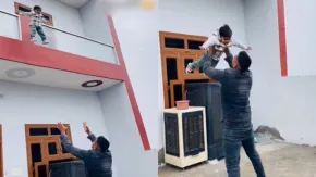 रील के प्यार में पागल हो गया है ये, बच्ची की जान को खतरे में डाला, Video देख खून खौल जाएगा
