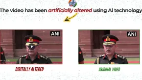 Fact Check: पाकिस्तानी प्रोपेगेंडा की नई साजिश! जनरल उपेंद्र द्विवेदी के नाम पर फैलाया गया फर्जी वीडियो