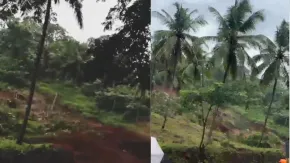कैमरे में कैद हुआ केरल के लैंडस्लाइड का खौफनाक वीडियो, रेस्क्यू टीम ने भागकर बचाई जान