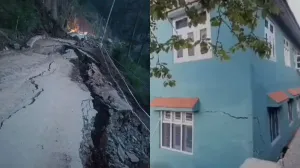 VIDEO: जम्मू-कश्मीर के रामबन में 5 किमी लंबी रोड धंसने से हड़कंप, 20 से ज्यादा घरों में पड़ी दरारें 