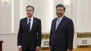 चीन और अमेरिका के बीच रिश्ते फिर हुए तनावपूर्ण, बीजिंग में राष्ट्रपति शी जिनपिंग से मिले एंटनी ब्लिंकन