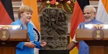 Merkel In India: हैदराबाद हाउस में बना इंडिया-यूरोप FTA का रोडमैप- India TV Paisa