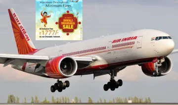 #FestivalSeason: एयर इंडिया का ‘दिवाली धमाका ऑफर’, सिर्फ 1,777 रुपए में भरें हवाई उड़ान- India TV Paisa