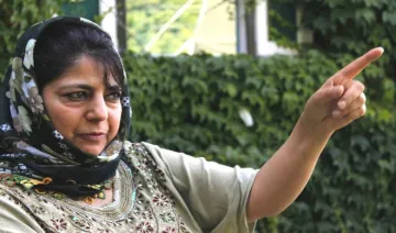 Mehbooba to become first female CM of J&K- India TV Hindi