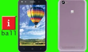 iball ने लॉन्‍च किया Volte तकनीक से लैस स्‍मार्टफोन एंडी विंक 4G, कीमत 5,999 रुपए- India TV Paisa