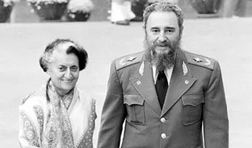 Indira Gandhi and Fidel Castro | AP Photo- India TV Hindi