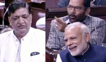 Modi Laughs in Rajya Sabha- India TV Hindi