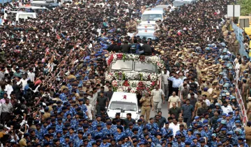 Jayalalitha funeral procession- India TV Hindi