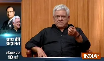 Om Puri in Aap Ki Adalat- India TV Hindi