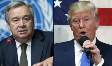 positive discussions between un chief and donald trump- India TV Hindi