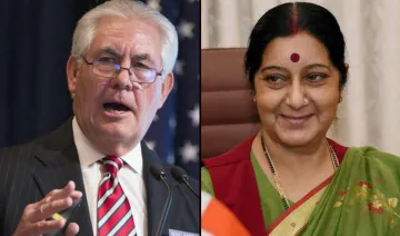 sushma swaraj speaks with new us secretary of state rex...- India TV Hindi