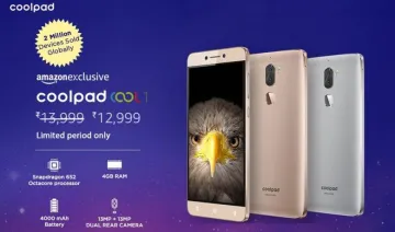 1000 रुपए सस्‍ता मिल रहा है कूलपैड Cool-1 डुअल स्‍मार्टफोन, ये है फोन की नई कीमत- India TV Paisa