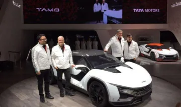 Geneva Motor Show 2017: टाटा मोटर्स ने TAMO Racemo से उठाया पर्दा, कंपनी की है पहली स्‍पोर्ट्स कार- India TV Paisa