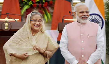 modi and sheikh hasina- India TV Hindi